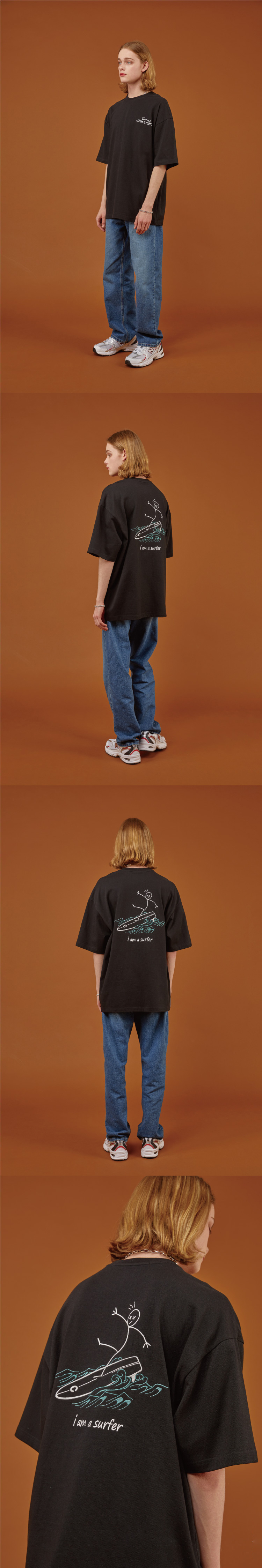 【CPGN STUDIO】iMsurfer Embroidered Short Sleeve MUSINSA | CPGN STUDIO [16S] I AM A SURFER EMBROIDERED SHORT