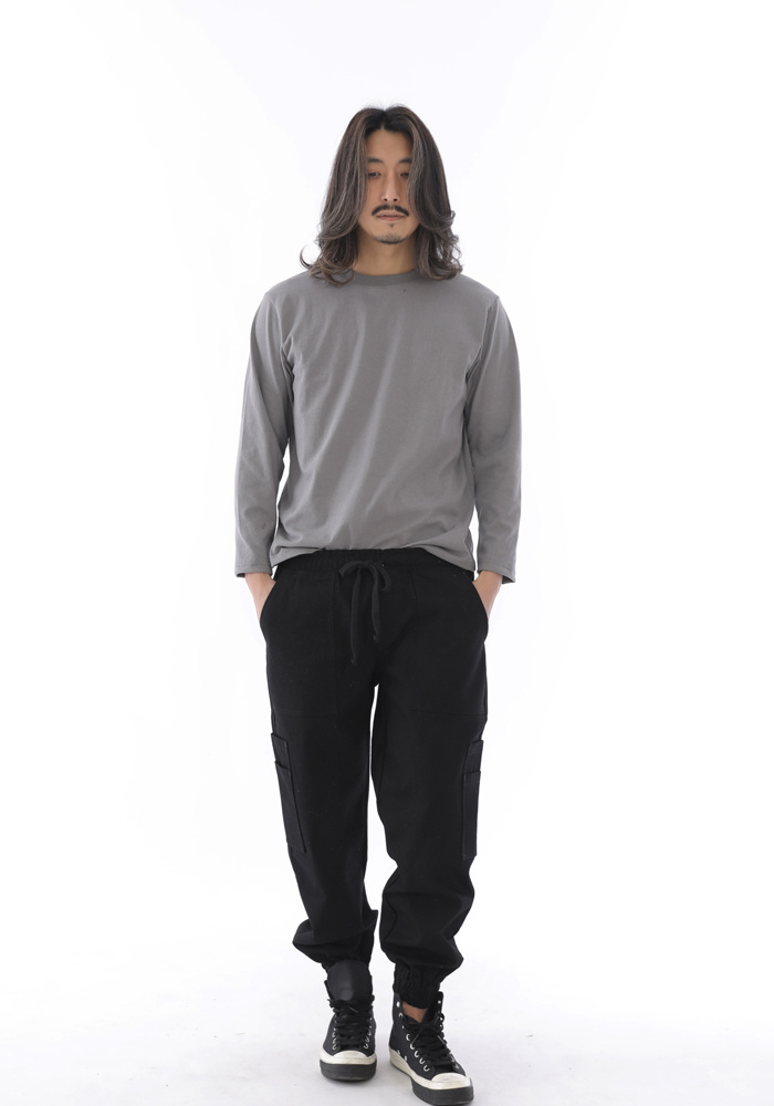 MUSINSA | SAINTCREW Two-layer wide cargo jogger pants W2