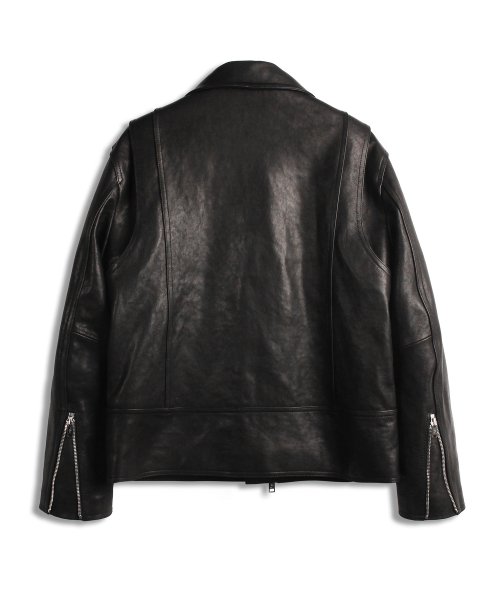 (premium) Lambskin vegetable 100 rider jacket