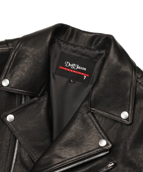 (premium) Lambskin vegetable 100 rider jacket