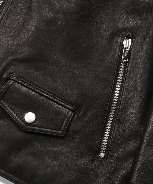 (premium) Lambskin vegetable 100 rider jacket