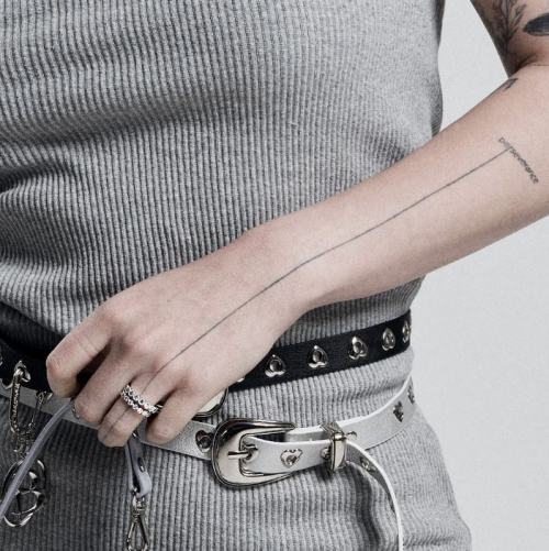 tenis chain cubic ring M