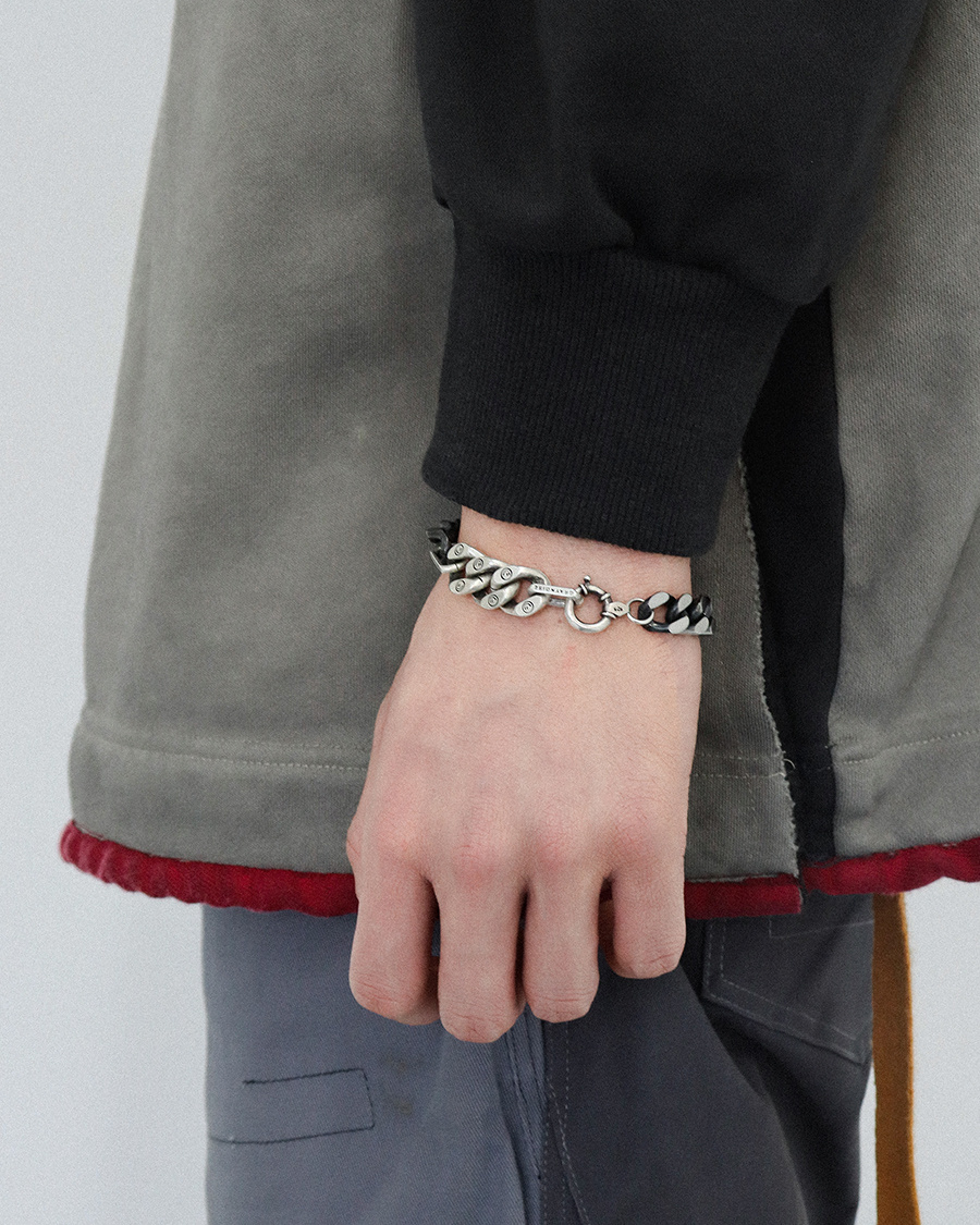 그레이노이즈(GRAYNOISE) 3 smile chain (L)