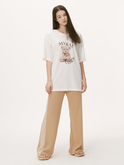 EASY LINE PANTS [BEIGE]