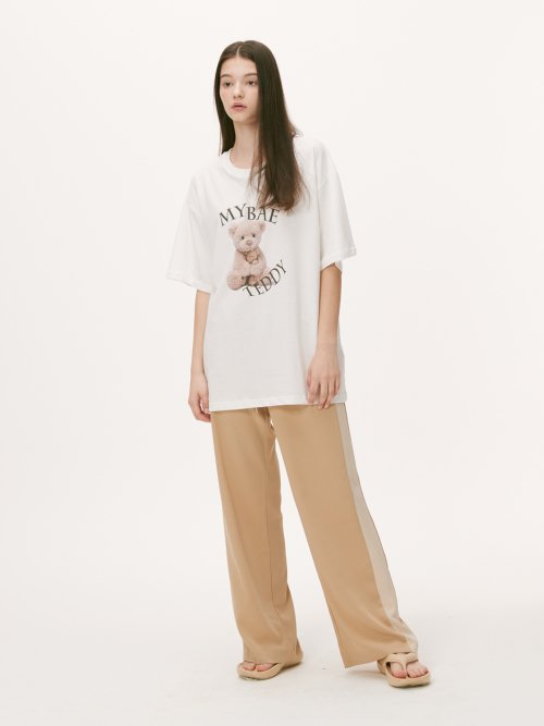 EASY LINE PANTS [BEIGE]