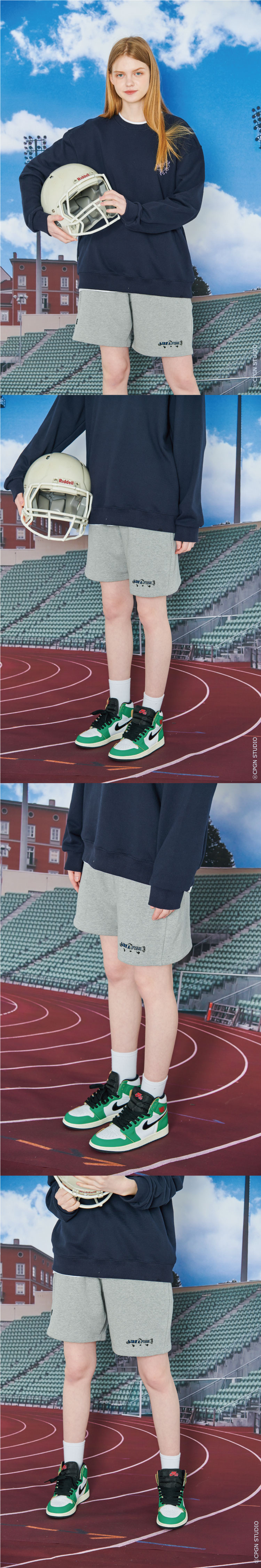 【CPGN STUDIO】Crayon Sweat Short Pants MUSINSA | CPGN STUDIO CRAYON SWEAT SHORTS GRAY