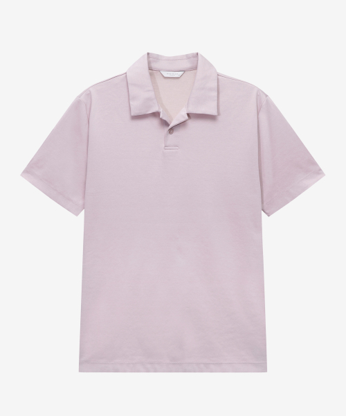 [SUPIMA]Collar T-shirt. - 6color