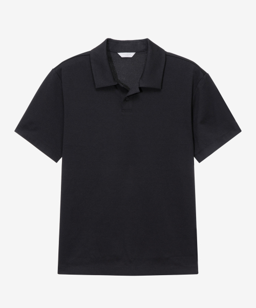 [SUPIMA]Collar T-shirt. - 6color