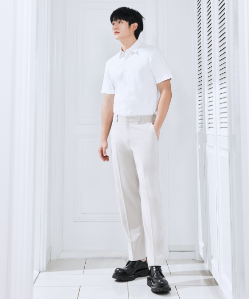 DoGood_[Cool] Tapered Cool Max Banded Waist Slacks - 7 color