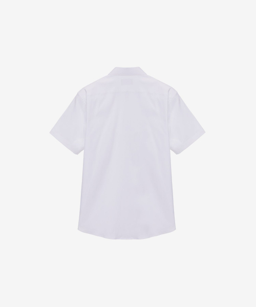 [SET][Easy Care] Spandex Dress Short Sleeve Shirt - 10color