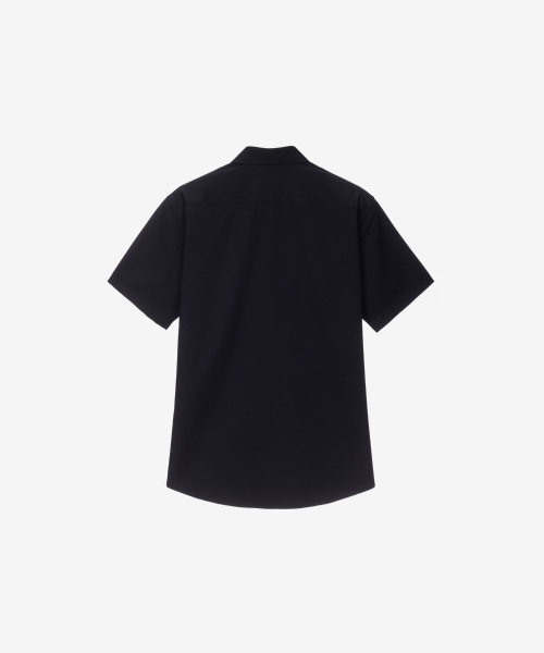 [SET][Easy Care] Spandex Dress Short Sleeve Shirt - 10color