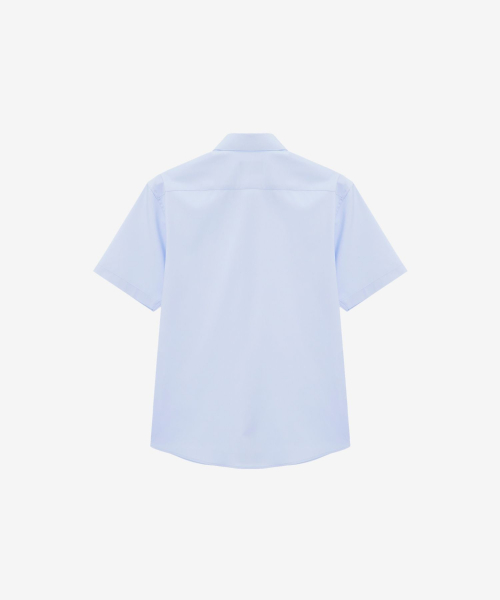 [SET][Easy Care] Spandex Dress Short Sleeve Shirt - 10color