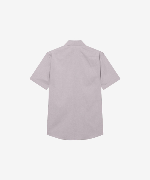[SET][Easy Care] Spandex Dress Short Sleeve Shirt - 10color