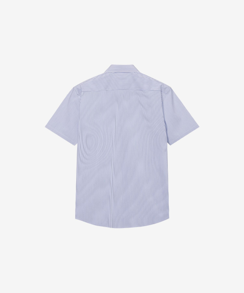 [SET][Easy Care] Spandex Dress Short Sleeve Shirt - 10color