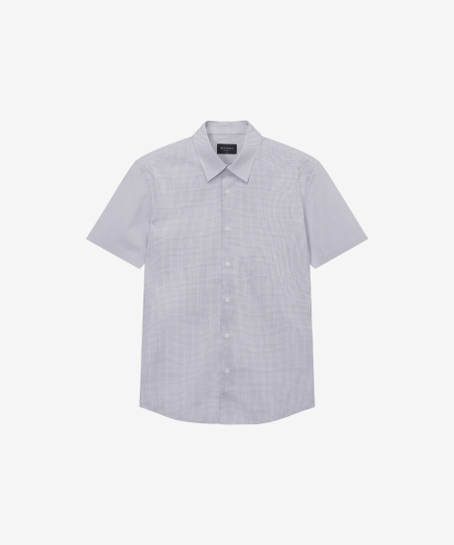 [SET][Easy Care] Spandex Dress Short Sleeve Shirt - 10color