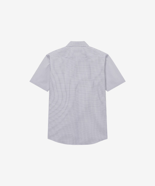 [SET][Easy Care] Spandex Dress Short Sleeve Shirt - 10color