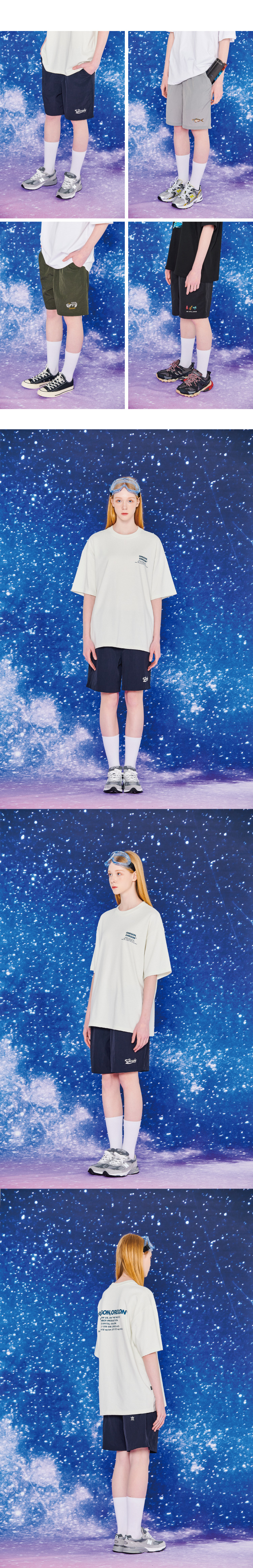 FLORIDA NYLON PANTS - 4 COLORS NAVY