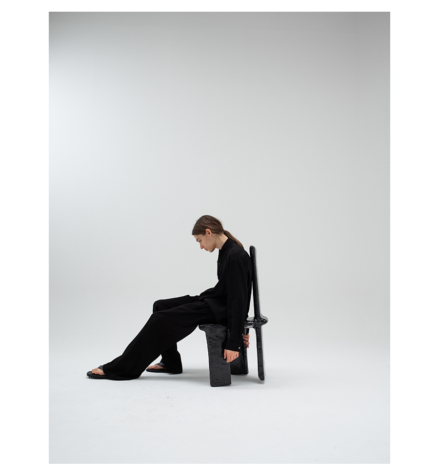 MUSINSA | COOR PLEATED PANTS (BLACK)