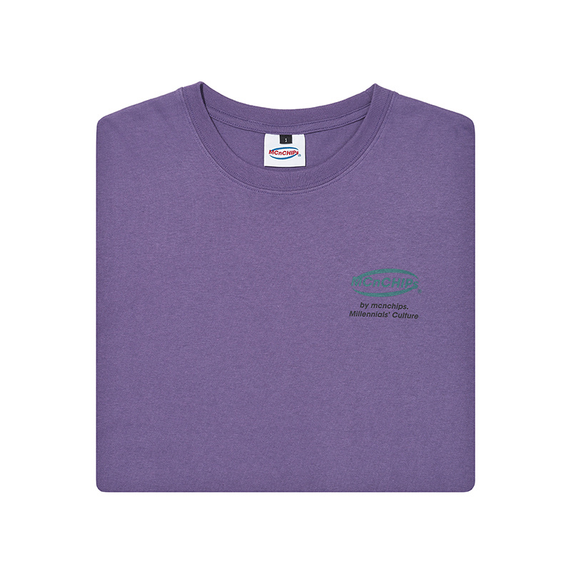 맥앤칩스(MCNCHIPS) OG Line Vintage T-shirt [purple] - 39,000 | 무 
