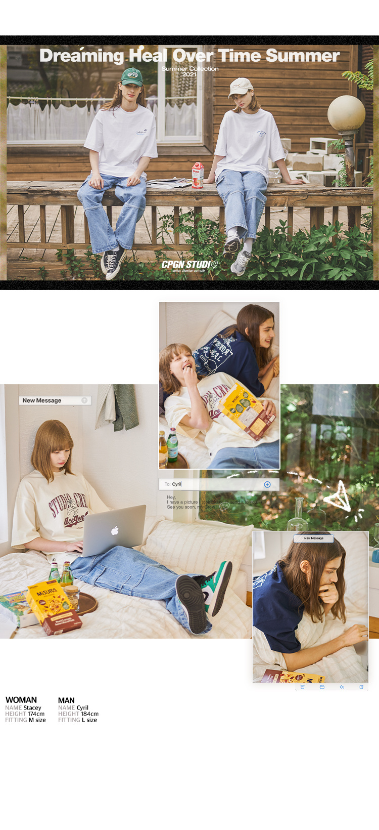 MUSINSA | CPGN STUDIO NICE WEATHER EMBROIDERED SHORT SLEEVE