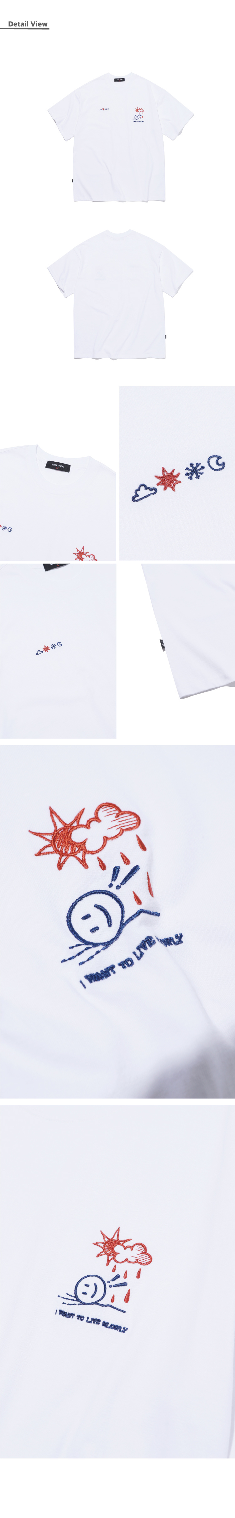 【CPGN STUDIO】NICE WEATHER Embroidery Short Sleeve CPGN STUDIO】NICE WEATHER Embroidery Short Sleeve (CPGN