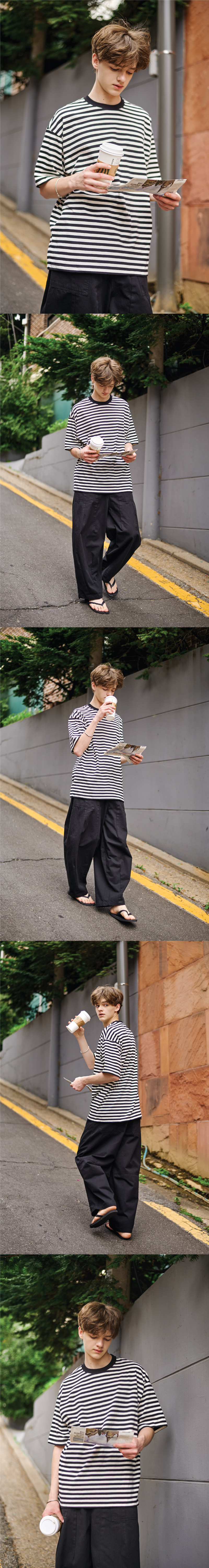 OVERFIT SHORT SLEEVE TEE - 2 COLORS BLACK
