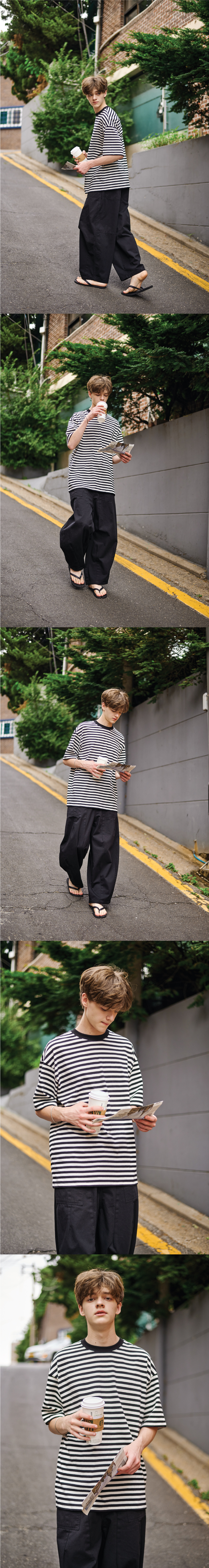 OVERFIT SHORT SLEEVE TEE - 2 COLORS BLACK