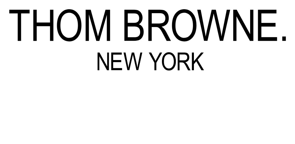 톰브라운(THOM BROWNE) 4바 저지 코튼 쇼트 슬리브 티셔츠 - 네이비 / MJS152A06221415