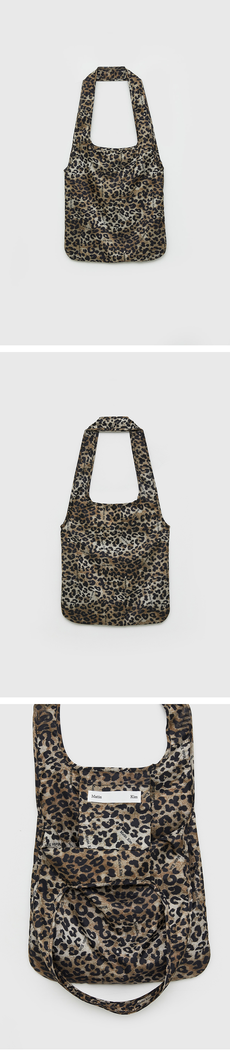 마뗑킴(MATIN KIM) MATIN KIM LOGO LEOPARD BAG - 사이즈 & 후기 | 무신사