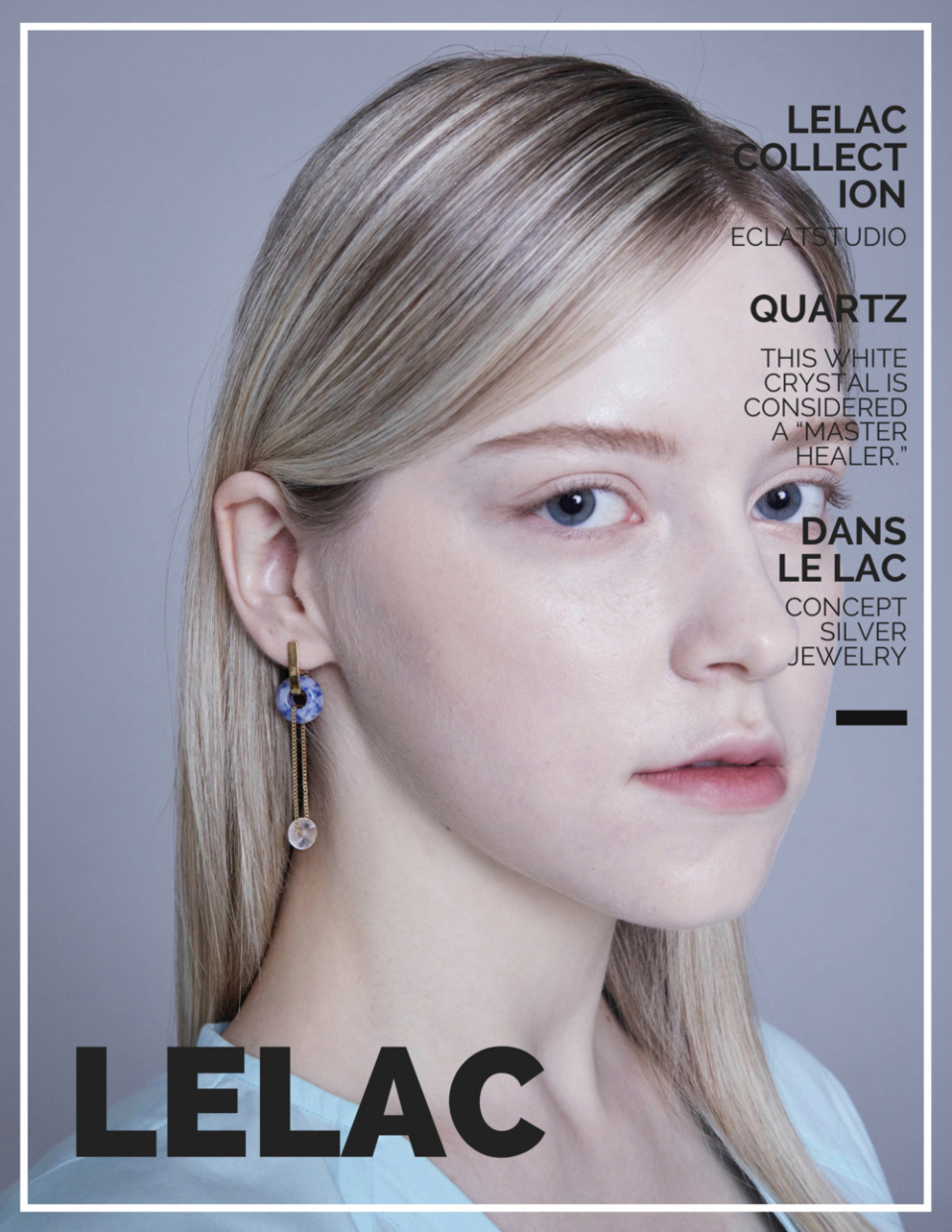 [에끌라 스튜디오]Ciel lac II earring B [W CONCEPT]