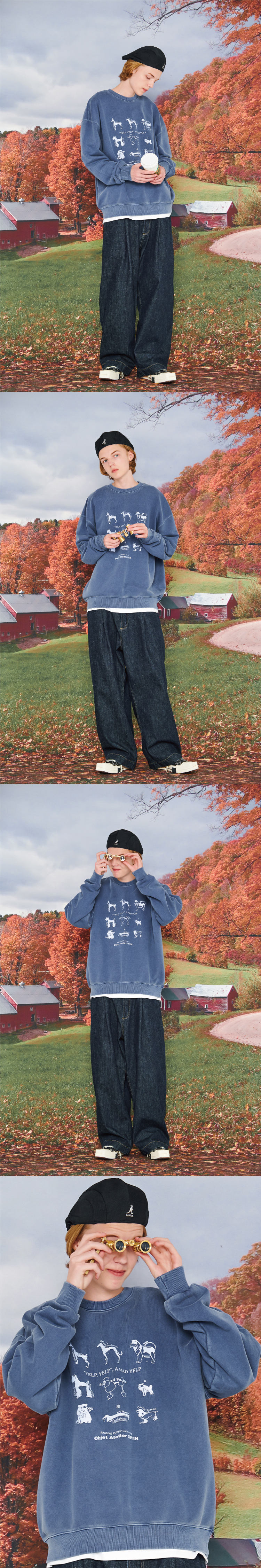 ★CPGN STUDIO★Pigment Sweatshirt★送料・関税込 ☆CPGN STUDIO☆Pigment Sweatshirt☆送料・関税込 (CPGN
