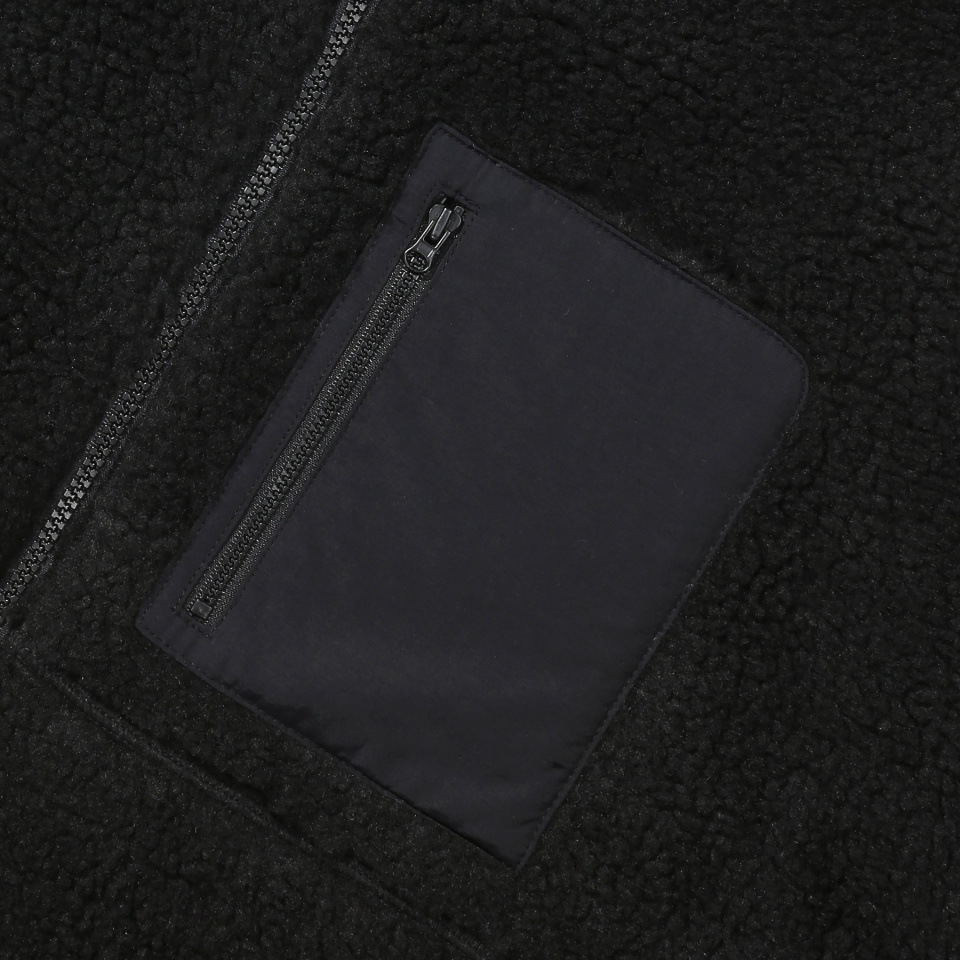 우븐 포켓 보아 자켓 (FE2JKD6103XBLK) 상세 이미지 4
