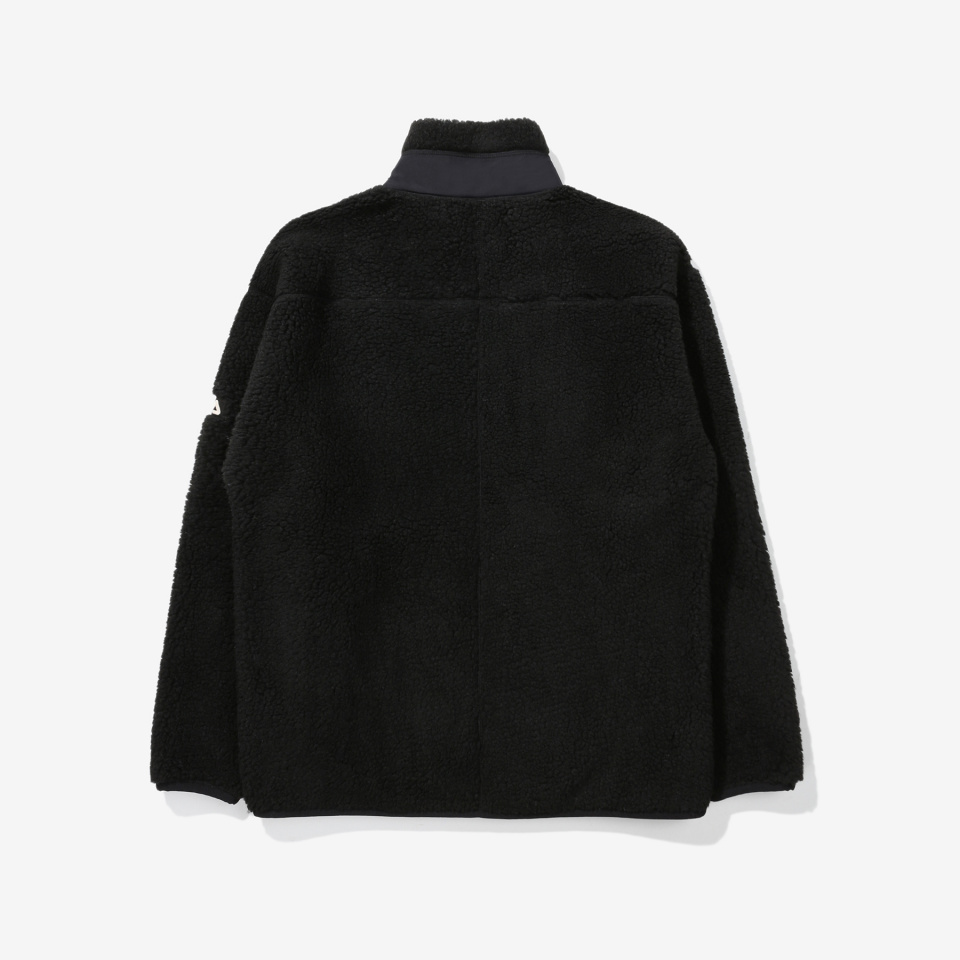 우븐 포켓 보아 자켓 (FE2JKD6103XBLK) 상세 이미지 3