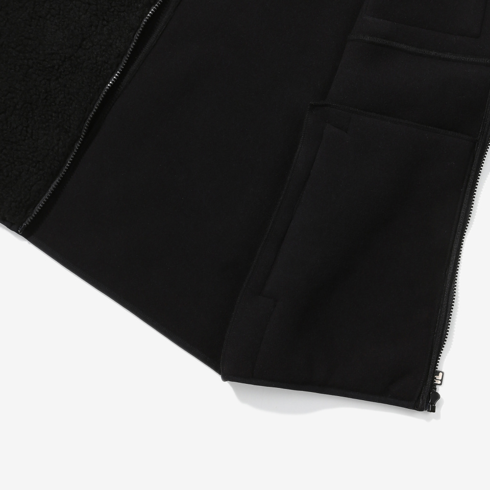 우븐 포켓 보아 자켓 (FE2JKD6103XBLK) 상세 이미지 8
