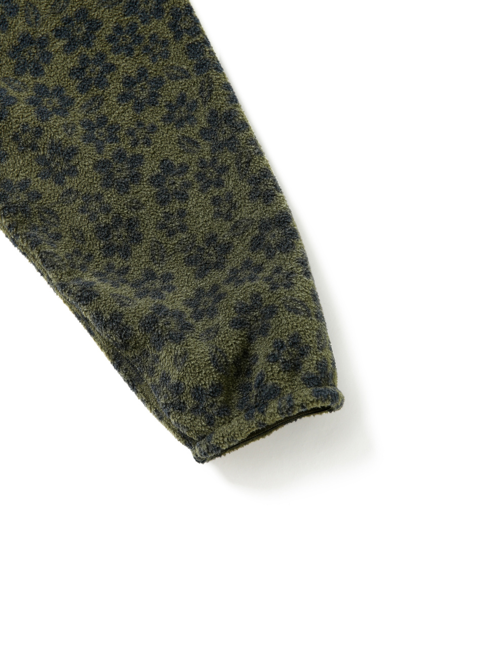 T Fleece Jacket Olive 상세 이미지 4
