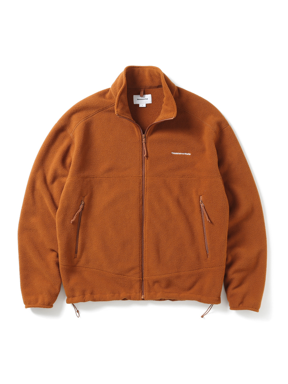 T Fleece Jacket Orange 상세 이미지 1