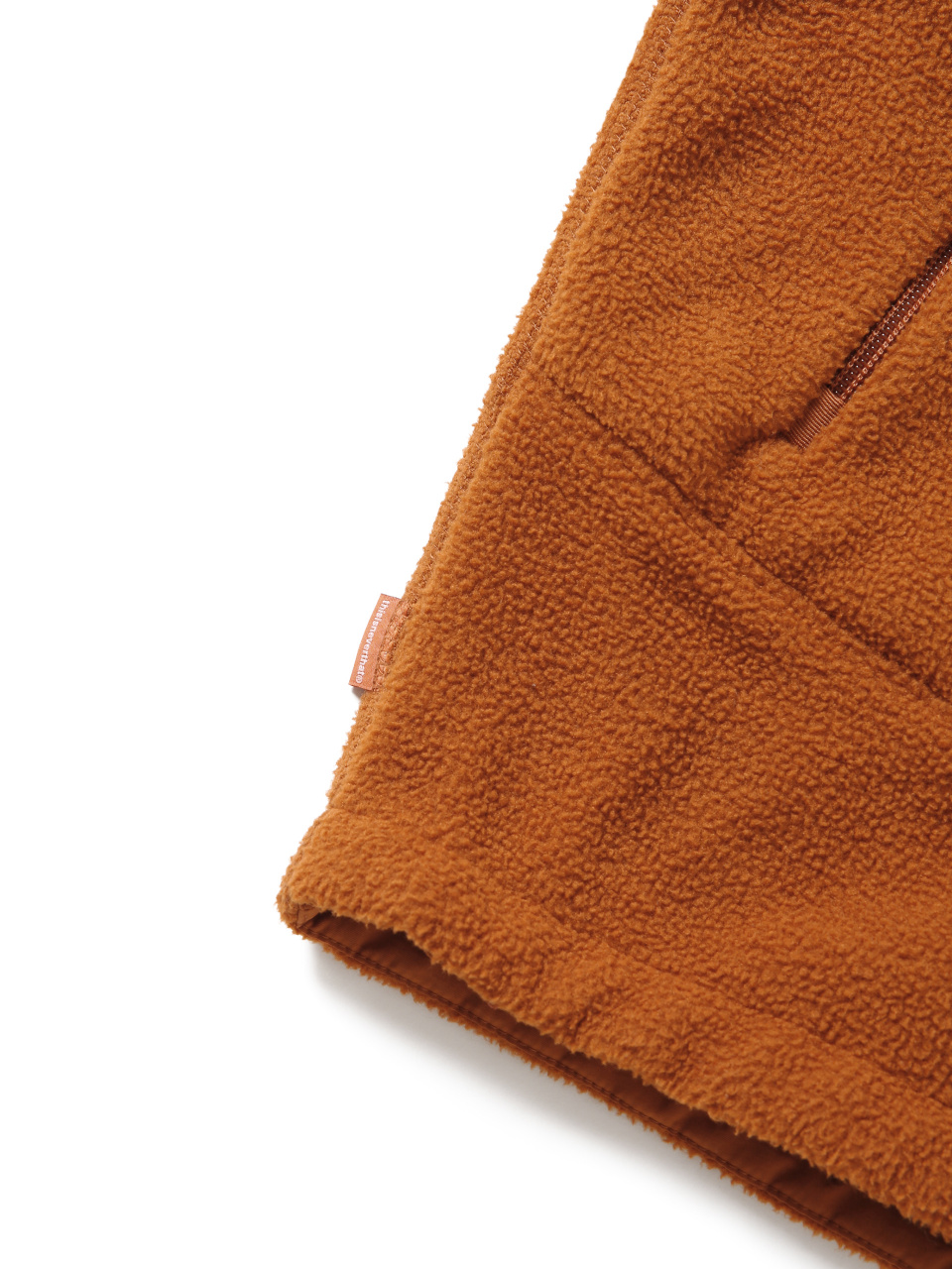 T Fleece Jacket Orange 상세 이미지 5