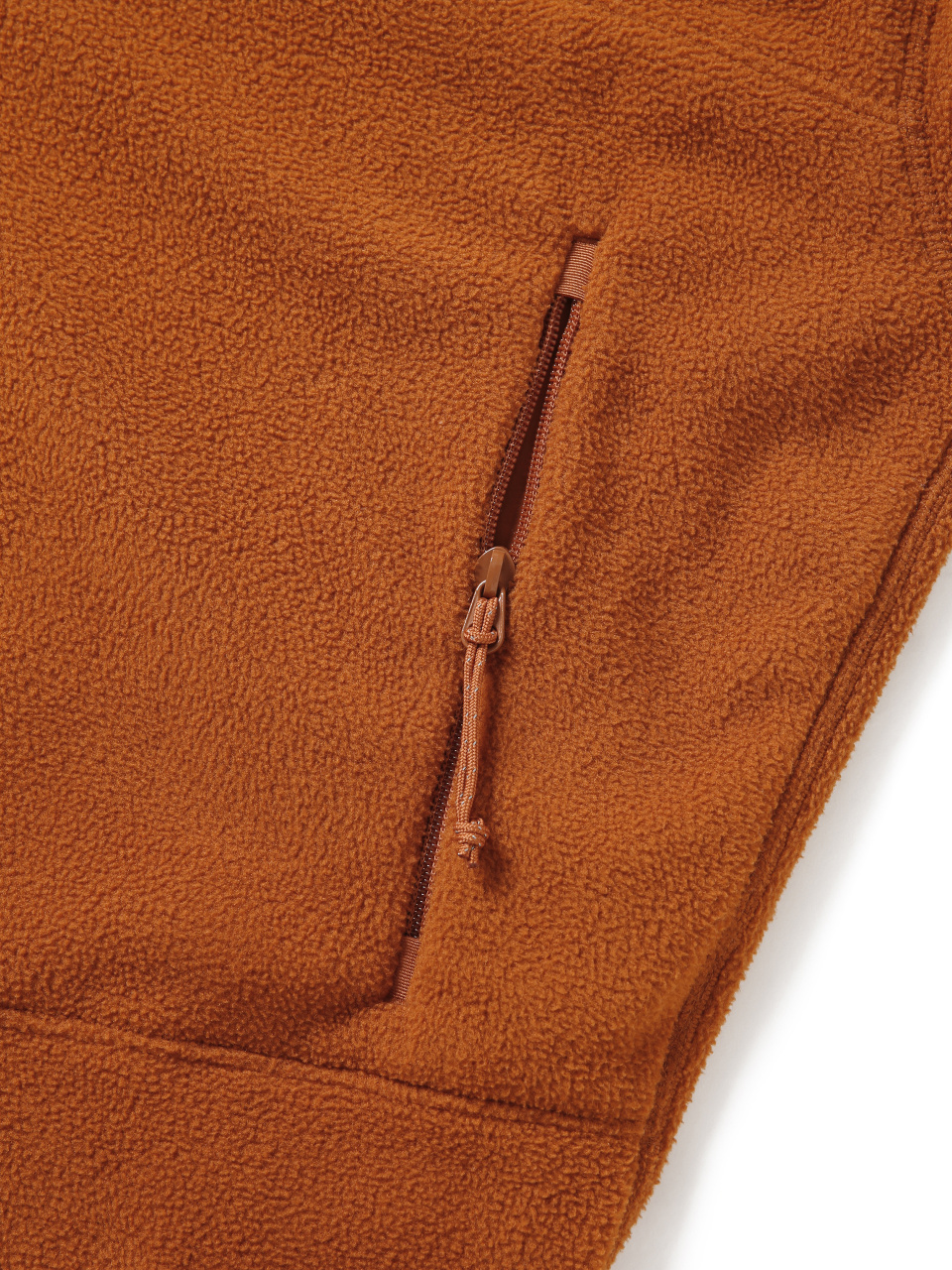 T Fleece Jacket Orange 상세 이미지 6