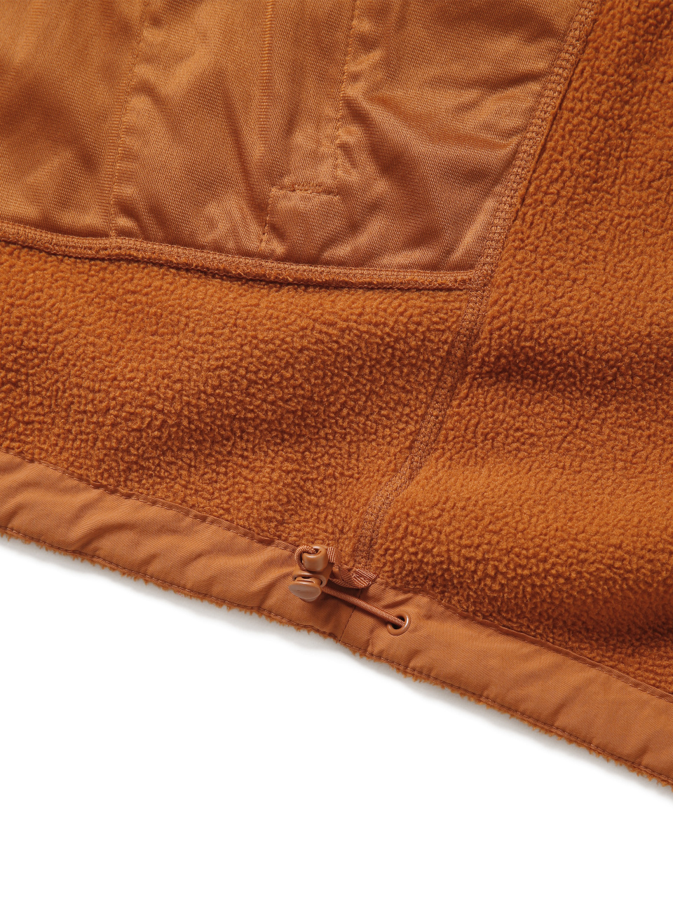 T Fleece Jacket Orange 상세 이미지 7
