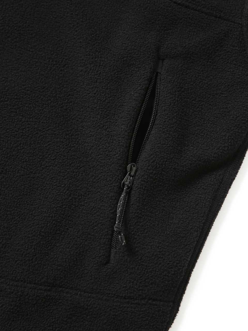 T Fleece Jacket Black 상세 이미지 6