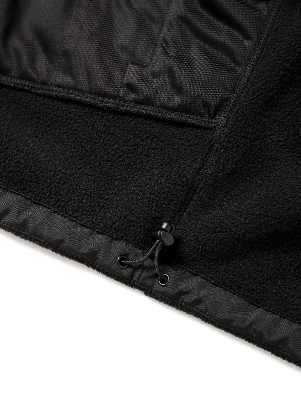 T Fleece Jacket Black 상세 이미지 7