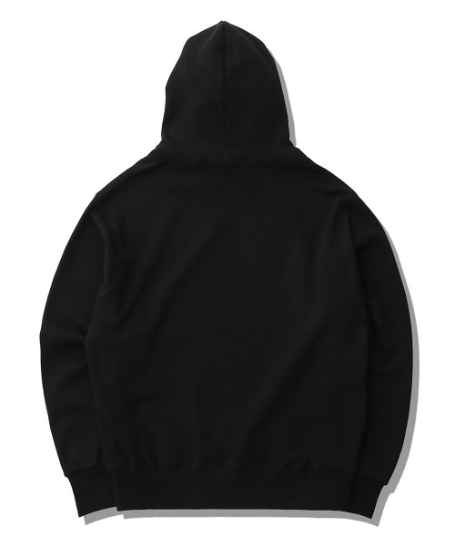 B Patch College Hoodie Black