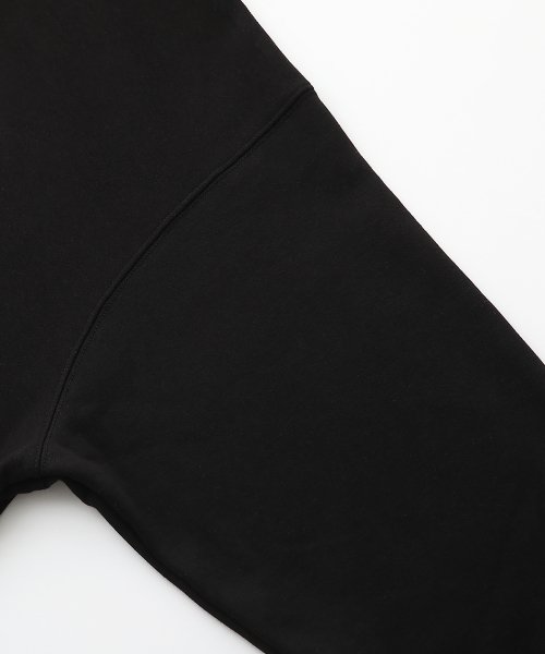 B Patch College Hoodie Black
