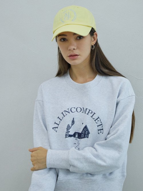 Round Logo Ball Cap (Lemon)