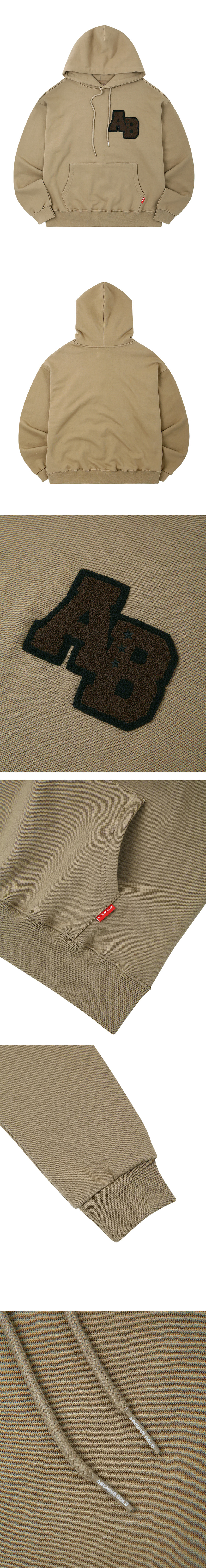 아카이브 볼드(ARCHIVE BOLD) AB BOUCLE HOOD (BEIGE)