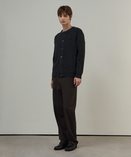 [ON]Do Good_[Warm] Semi-wide banding slacks - 4color