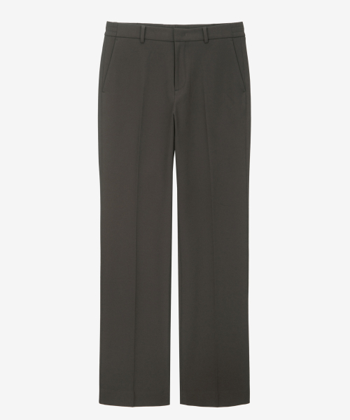 [ON]Do Good_[Warm] Semi-wide banding slacks - 4color
