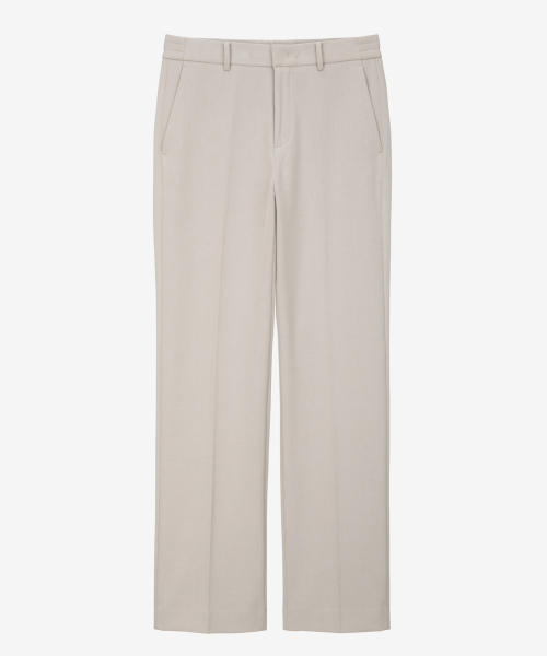 [ON]Do Good_[Warm] Semi-wide banding slacks - 4color