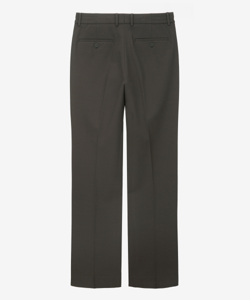 [ON]Do Good_[Warm] Semi-wide banding slacks - 4color