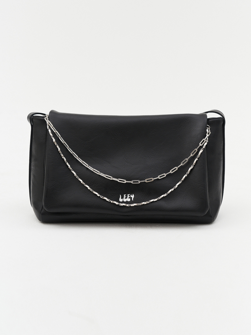 리(L.E.E.Y) Chain Bag Black